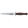 Fox Fairbairn-Sykes Fighting Knife Dagger with walnut handle