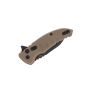 Hogue X1 Microflip 2,75" Wharncliffe FDE pocket knife