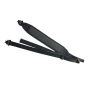 ADE Eslinga para rifle de 2 puntos negra con pivotes Mil-Spec y correa para el hombro