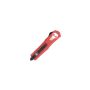CobraTec Large FS-3 Punisher Rouge couteau automatique OTF avec lame de poignard à double denture