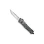 CobraTec Stonewash Large CTK-1 Droppoint automatic knife OTF