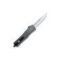 CobraTec Medium CTK-1 couteau automatique gris OTF avec lame drop point