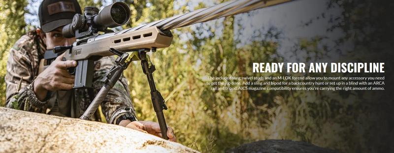 Ready for any discipline